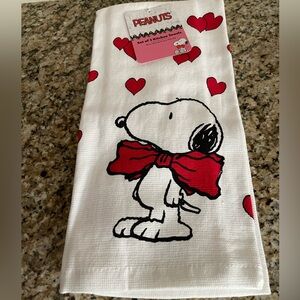 New Snoopy Valentine Kitchen Towel Set